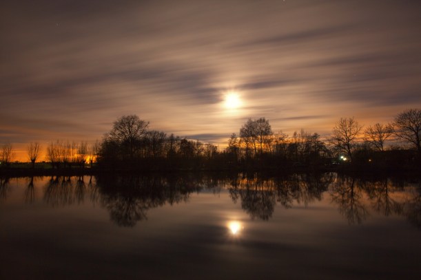 op weg naar het werk